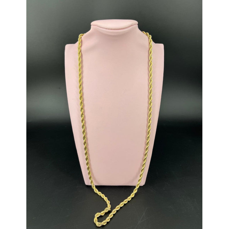 COLLANA ACCIAIO TORCHON CM80